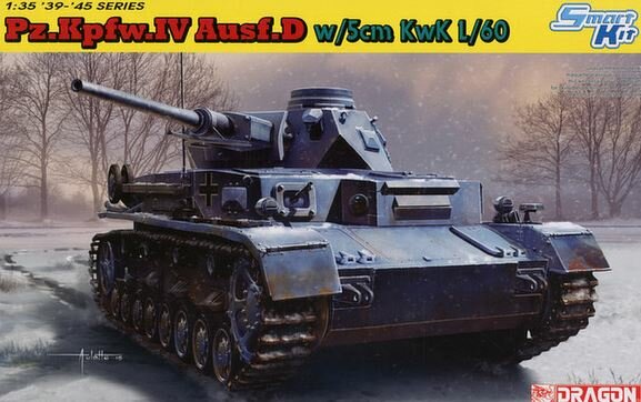 модель 1/35 ТАНК Pz.Kpfw.lV Ausf.D w/5cm L/60